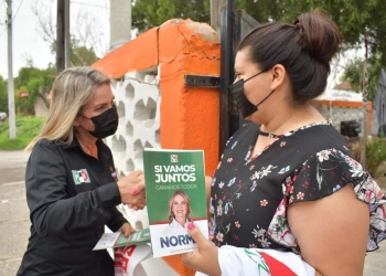 Propone Norma Treviño extender programas de limpieza y alumbrado en las colonias