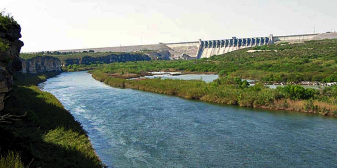 Presa La Amistad presenta un bajo nivel de agua, 19% de su capacidad