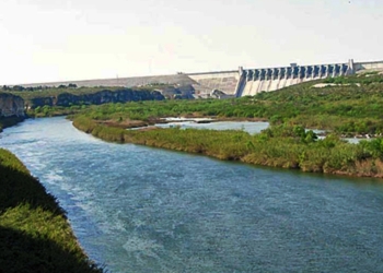 Presa La Amistad presenta un bajo nivel de agua, 19% de su capacidad