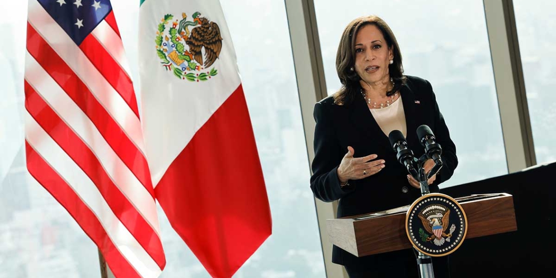 Se va Kamala Harris y EU presenta queja laboral contra México por supuestas violaciones a derechos laborales