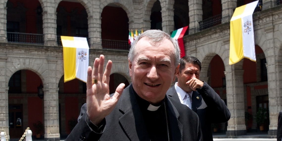 Secretario de Estado del Vaticano llega a México; se prevé reunión con AMLO