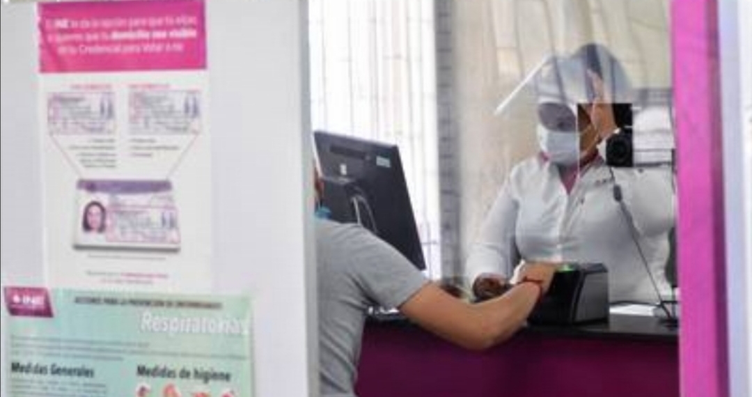 Listo el INE para  credencialización