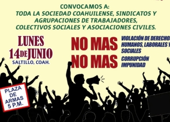 Marcharán por los derechos humanos