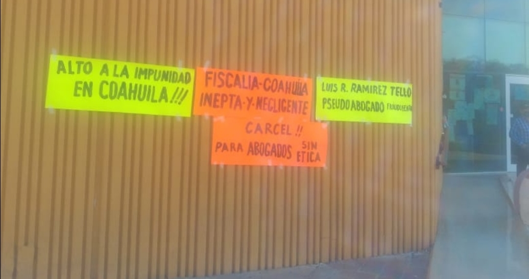 Piden cárcel para gente sin ética
