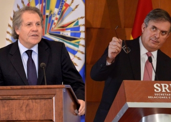 ‘Le deseo que ninguna obra más que él haya hecho se derrumbe’, revira Almagro a Ebrard