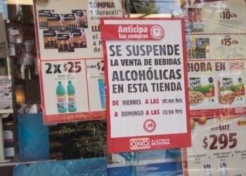 Ley seca a partir del primer minuto del sábado