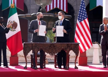 México y EU firman memorándum de entendimiento sobre migración