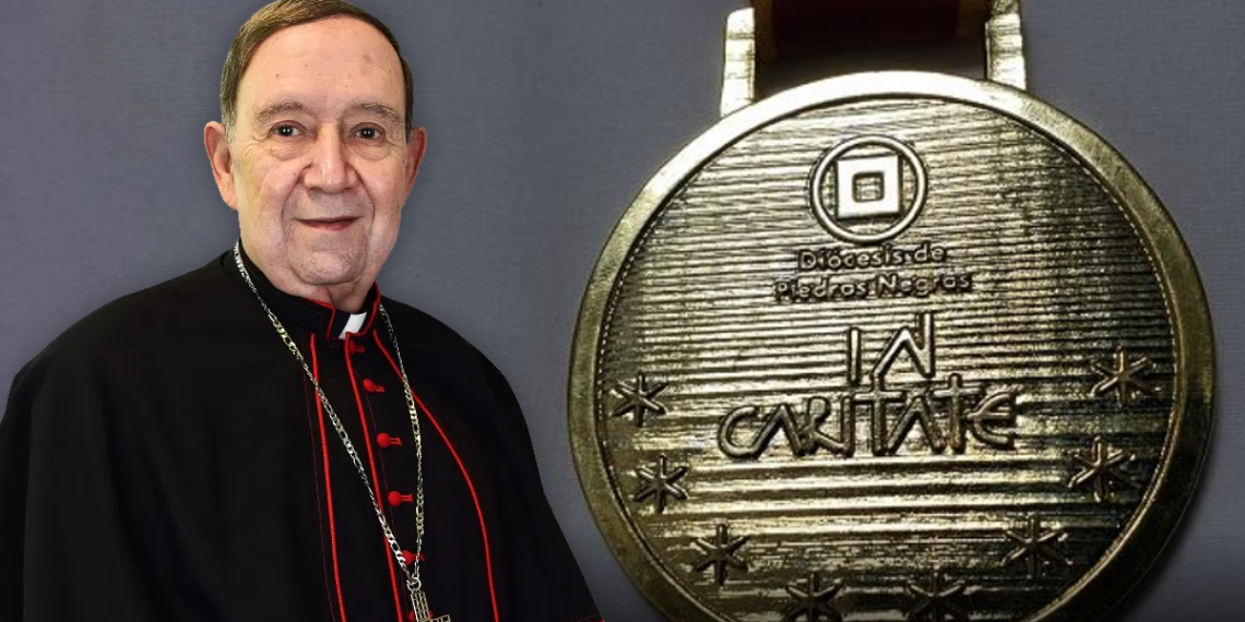 Anuncia obispo entrega de medalla “In Caritate” 2021