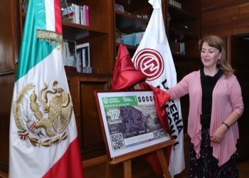 Riqueza arqueológica de Coahuila en billete de Lotería Nacional