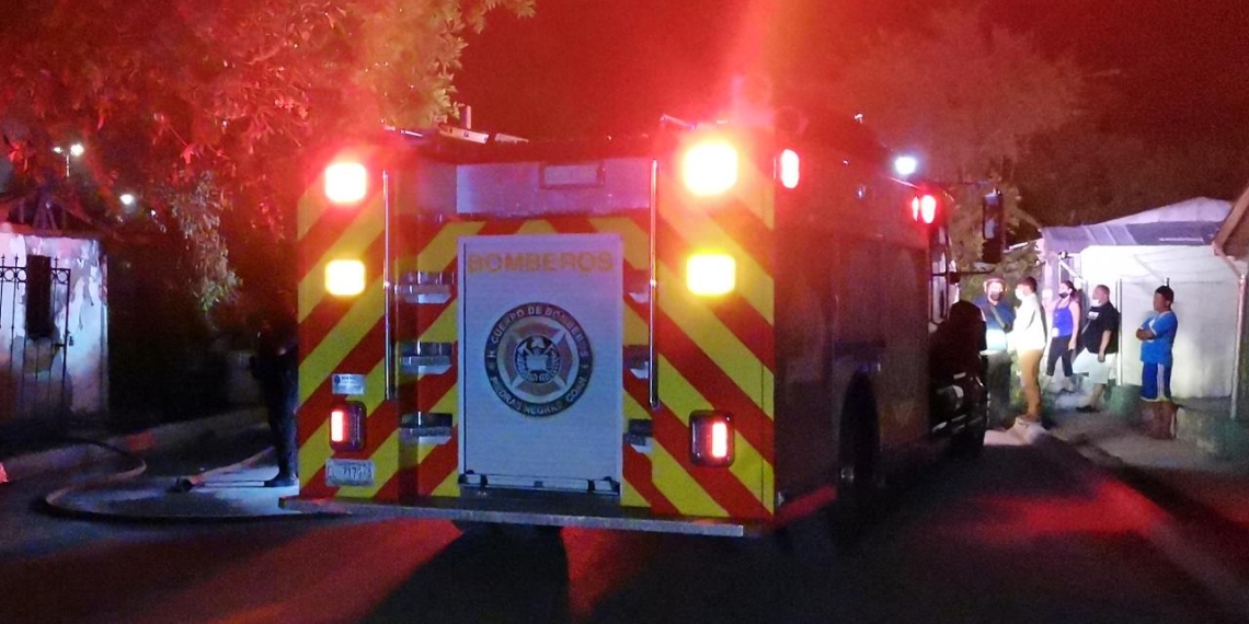 Se registra conato de incendio en vivienda