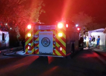 Se registra conato de incendio en vivienda