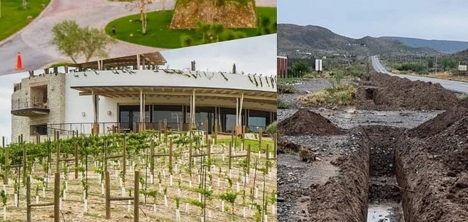 Cancelan extracción de agua de viñedos para hotel en Parras