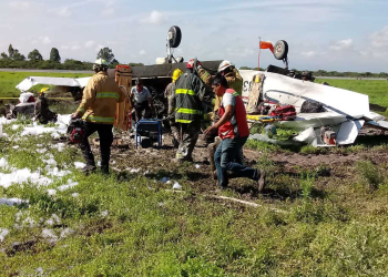 Cae aeronave en aeropuerto de Durango; el piloto murió