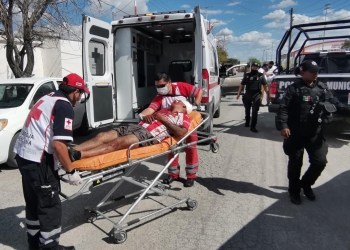 Reportan delicado a lesionado con un hacha