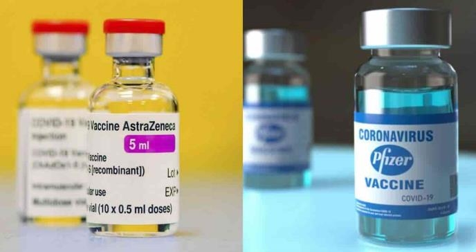 ¿Qué pasa si se combinan dosis de Pfizer y AstraZeneca?