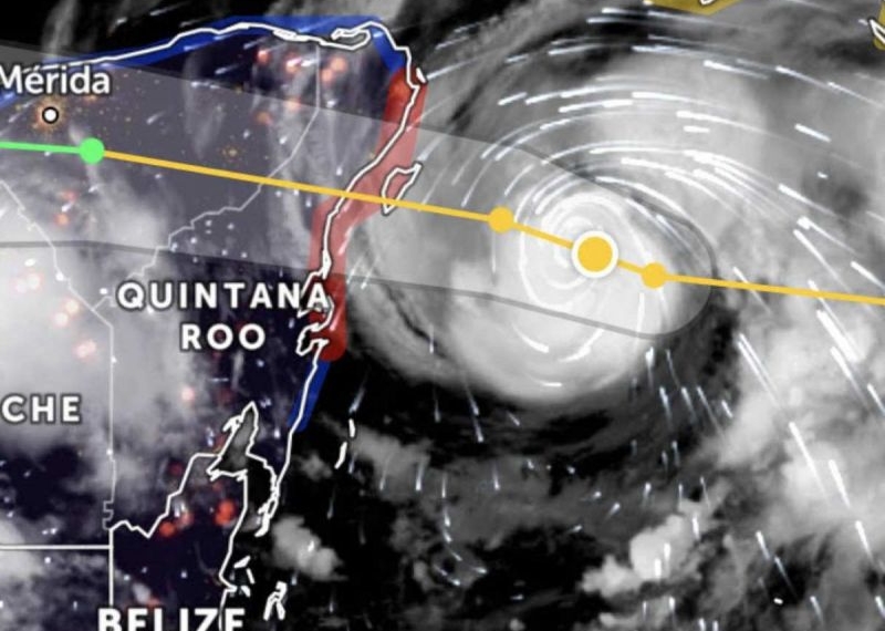 Quintana Roo en alerta roja por ‘Grace’