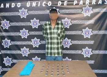 Traía droga entre la ropa