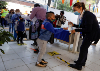 10% de los alumnos regresó a las aulas