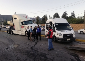 Mega choque al sur de Saltillo