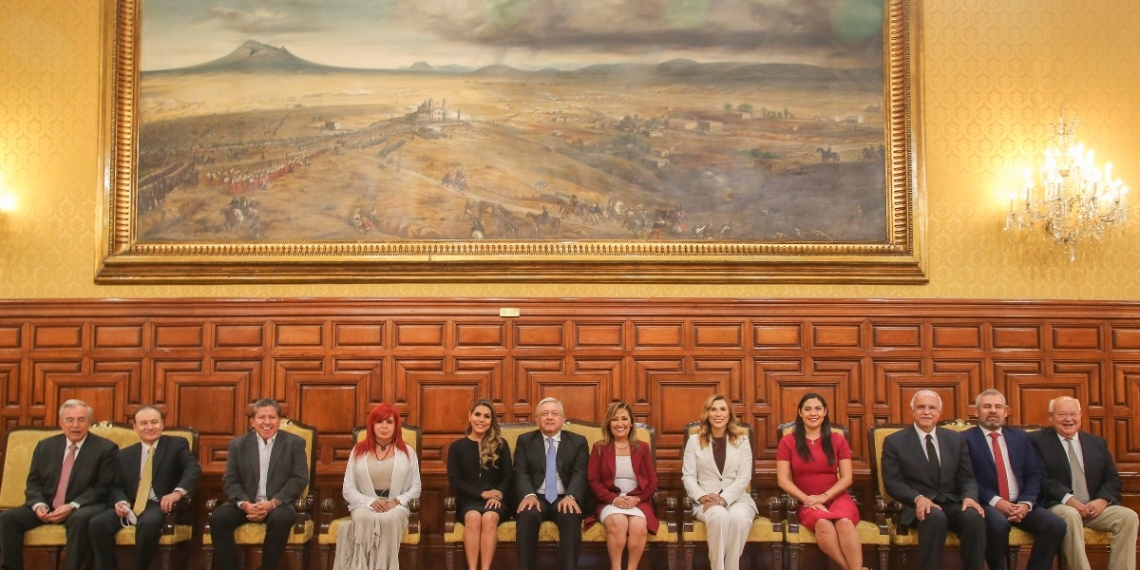 Gobernadores de Morena respaldan decreto de AMLO para liberación de presos