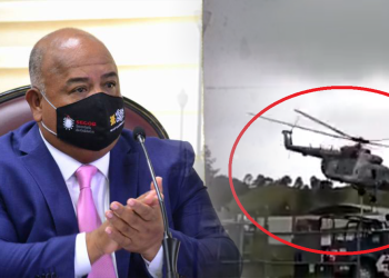 Se desploma helicóptero donde viajaba el secretario de gobierno de Veracruz