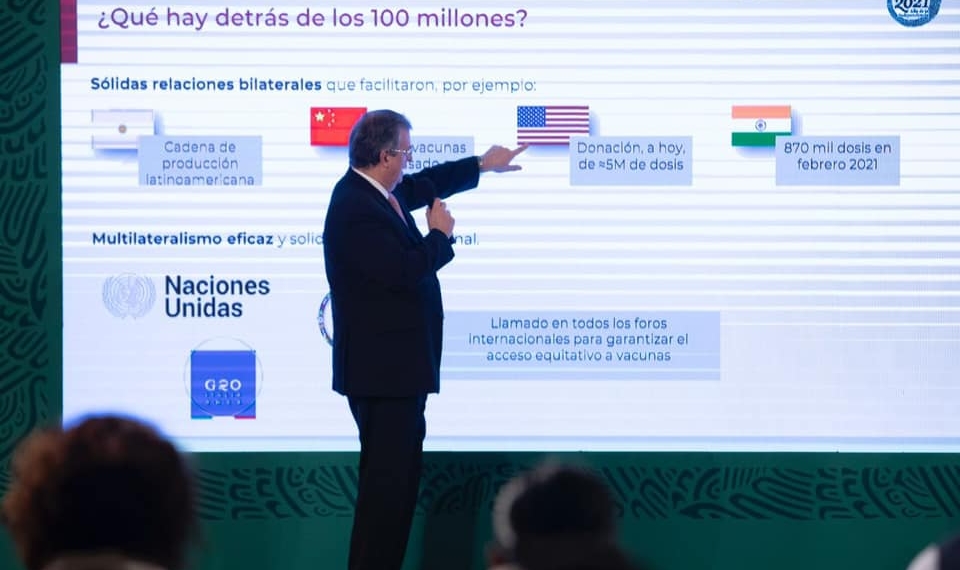 México recibirá 6 millones de vacunas AntiCovid19