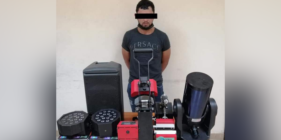 Investigan a presunto ladrón