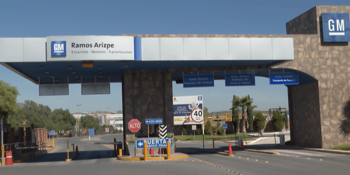 Se van a paro técnico en planta GM de Ramos Arizpe