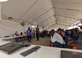 Llega COMAR y Elementos de Migración a Ciudad Acuña