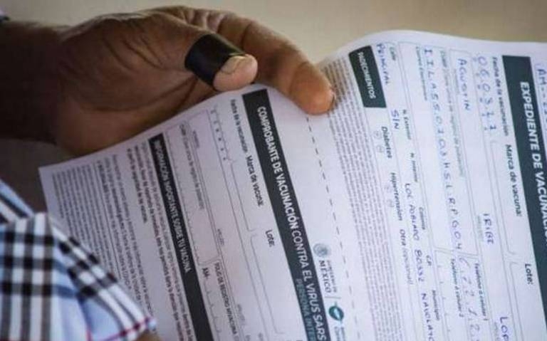 Se preparan para expedir certificados de vacunación COVID-19