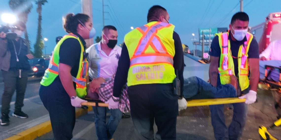 Aparatoso accidente