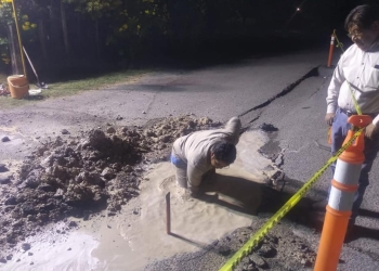 Dejarán si agua a 50 colonias por reparación de Línea