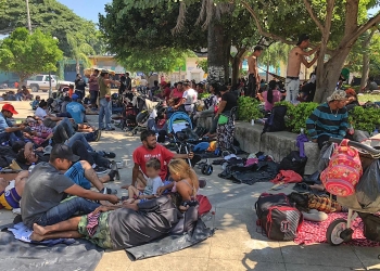 800 integrantes de caravana migrante solicitan residencia permanente en México