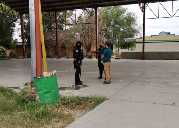 Investigan robo a escuela primaria
