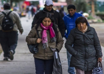 Se espera un frio fin de semana por la llegada del Frente frio N° 11