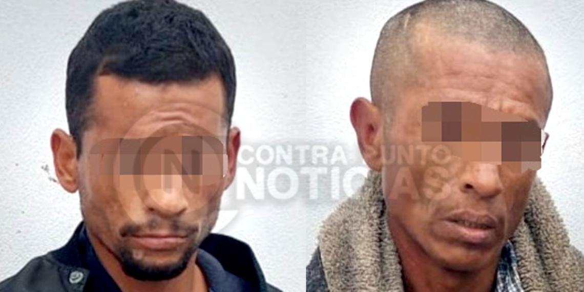 Detienen a dos con vehículo robado