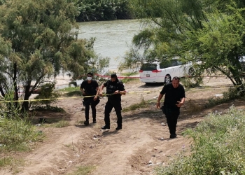 Localizan a persona ahogada en el Río Bravo a la altura del Ejido la Navaja
