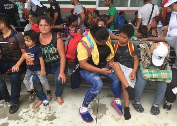 Migrantes buscan amparo en México