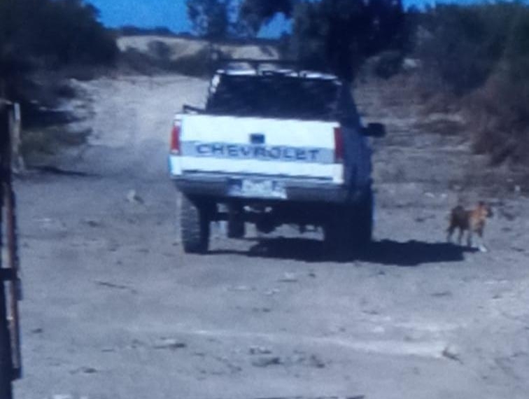 Le roban Pick Up y queda captado en video