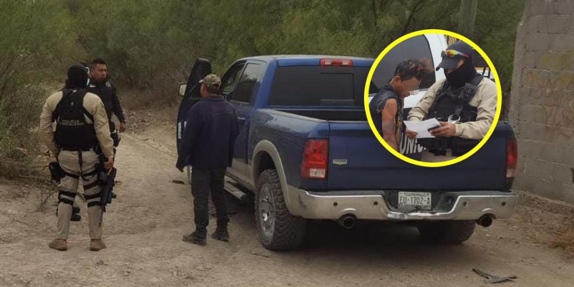 Ante el ministerio detenido con pick up robada