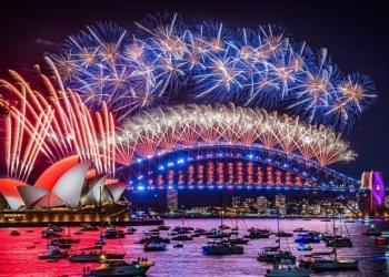 Australia y Nueva Zelanda festejaron el inicio del Año Nuevo 2022