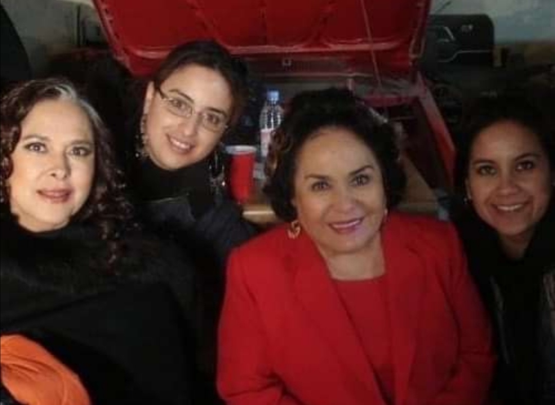 Isaura Espinoza, Carmen Paz, Carmen Salinas y Valera.