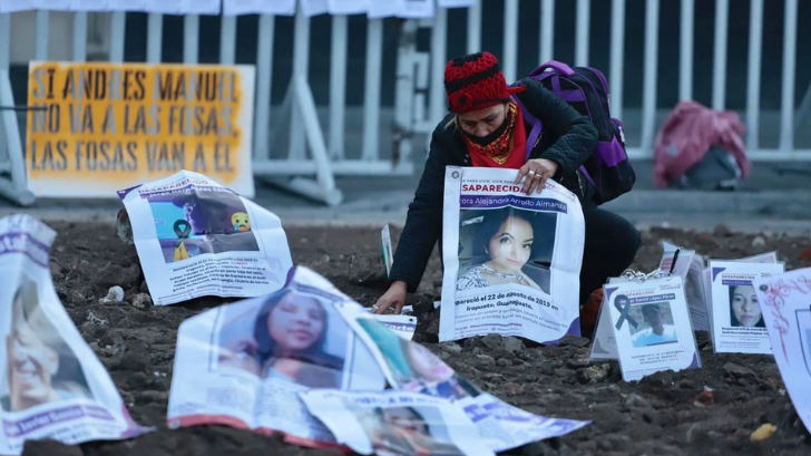 Se manifiestan colectivos de búsqueda de desaparecidos