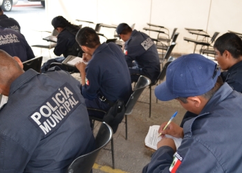 132 policías entre municipales y estatales reprobaron exámen de control y confianza
