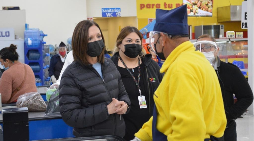 Supervisa DIF Coahuila aplicación de protocolos sanitarios en sus programas sociales