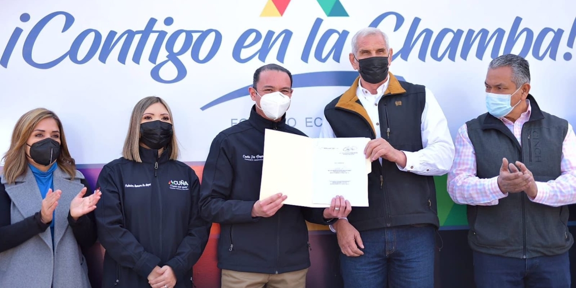Llevan programa “Contigo en la Chamba” en maquiladoras de Acuña