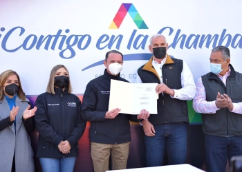 Llevan programa “Contigo en la Chamba” en maquiladoras de Acuña