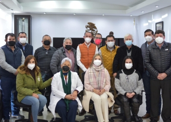 Rinde protesta el Comité Municipal de Salud