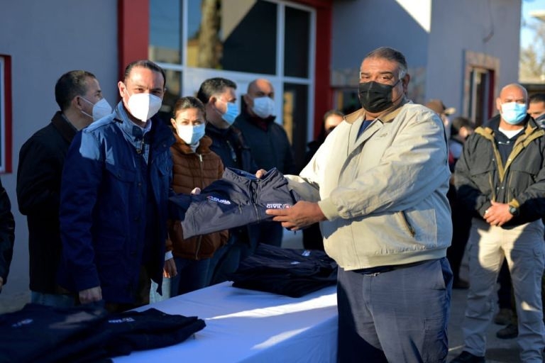 Heroico Cuerpo de Protección Civil y Bomberos de Acuña reciben apoyo municipal