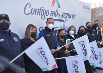 Arranca programa “Contigo más Seguros” en colonias de Acuña